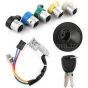 Resim Anahtar Vadisi Renault Kangoo Kilit Takımı 4 Pimli - 7701472590 