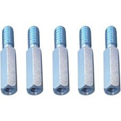 Resim Ayna Somunu İç 10 Mm Sol / Dış 8 Mm Sağ Diş 5 Adet Erpilsan Elektronik Gri 