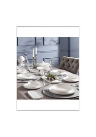 Resim Pierre Cardin 62 Parça 12 Kişilik Yemek Takımı Pure Silver 