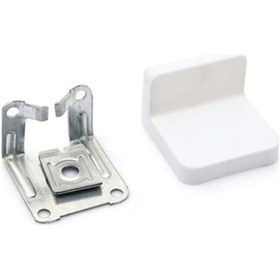 Resim Dolap Askı Aparatı - Elemanı Beyaz Renk - 6 Adet 