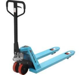 Resim Yapar Turkuaz Transpalet Pu Kırmızı Tek. 2,5 Ton 