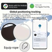Resim 2025 Yeni Google Android/iOS Bul Cihazımı Takipçisi - Mini Ultra İnce Kablosuz Düşük Enerjili (BLE) Konserve Pil ile, Evcil Hayvanlar, Bagaj, Anahtarlar, Cüzdan, Araba & Seyahat için, Taşınabilir İzleyici, Dayanıklı Takip Edici 