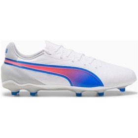 Resim Puma King Match Fg Erkek Krampon C-pum107863e10p02 Beyaz 