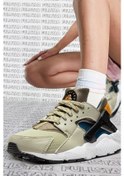 Resim Nike Air Huarache Run Womens Sneaker Kadın Günlük Spor Ayakkabı Ekru 