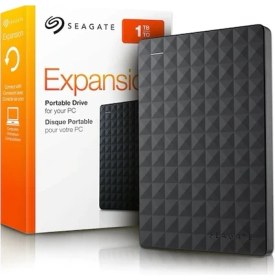 Resim Seagate Expansion 1 TB 2,5" USB 3.0 Harici HDD Siyah Yüksek Performanslı Taşınabilir Disk 