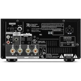 Resim Denon Rcd M 41 Micro Hifi Cd&bluetooth Receiver Silver 