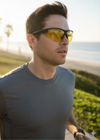 Resim Benx Sunglasses BOMBELİ YARIM ÇERÇEVE BİSİKLET & KOŞU GÖZLÜĞÜ 