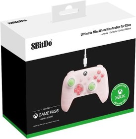 Resim 8bitdo Ultimate Mini Kablolu Hall Effect Controller Xbox Series X 