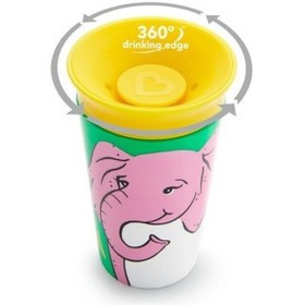 Resim Munchkin Mucize 360° Wildlove Alıştırma Bardağı 12 Ay+ 266 ML Fi Çok Renkli 