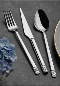 Resim Arsel Mozaik 84 Parça 304 Çatal Kaşık Bıçak Seti 