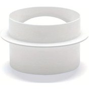 Resim Topnotch 80mm Plastik Hava Kanalı Çekvalf - Geri Tepme Emniyeti - Ev Havalandırma 