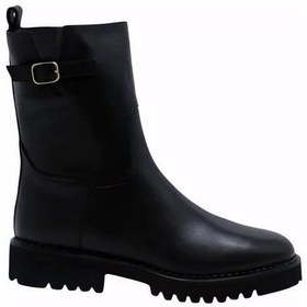 Resim Poletto Hakiki Deri Kahve Bot Düz 5780 92 V3 S-852 Kahve 