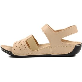 Resim Ayakmod 16.047 Bej Kadın Sandalet 001 