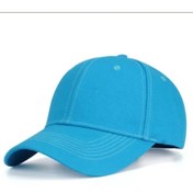 Resim eleven market Turkuaz Unisex Spor Düz Şapka Kep 