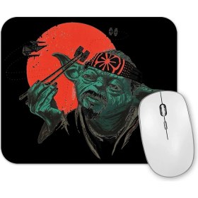 Resim Baskı Dükkanı Star Wars Yoda Sushi Mouse Pad 