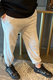 Resim BSBSPOR Gri Spor Eşofman Altı Rahat Jogger Pantolon 