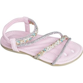 Resim Kız Çocuk Sandalet 25y156-4 Pembe 
