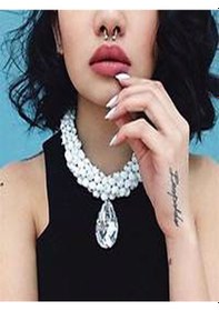 Resim 4 Adet Mıknatıslı Fake Septum Piercing 