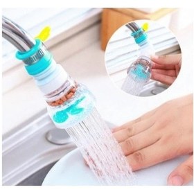 Resim Periboia Oynar Başlıklı Pervaneli Taşlı Musluk Başlığı 