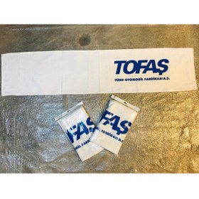 Resim KARA AUTO Tofaş Göğüs Torpido Havlusu arkası pamuk iplikTofaş Torpido Havlusu arkası 