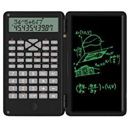 Resim Valkyrie ZH69 Dijital Ekranlı Stylus 6" Hesap Makinesi Dual Bilimsel Fonksiyonlu Katlanabilir 