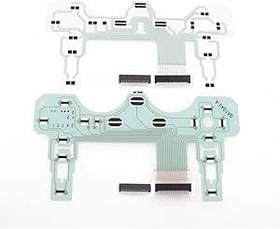 Resim Limentea Button Conductive Film for PS2 Controller SA1Q42A SA1Q43-A Ribbon Circuit Film Flex Cable,18Pin 19Pin Connector Port Replacement (SA1Q42A 18P) 