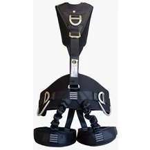 Resim Hun Tam Koruma Düşüş Durdurma ve Konumlandırma Süspansiyonlu Konforlu Bel ve Bacak Destekli Emniyet Kemeri 