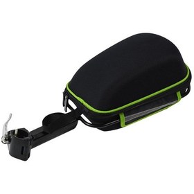 Resim Suntek Bisiklet Taşıyıcı Çantası Açık Hava Seyahatleri Siyah Yeşil 