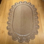 Resim Etc Miray Jüt Halı Bej 120x180 cm 