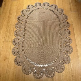 Resim Etc Miray Jüt Halı Bej 120x180 cm 