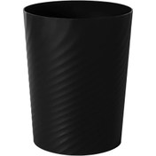 Resim 1 adet Basit Plastik Çöp Kutusu, 6.81 L Atık Sepeti, Banyo, Ofis, Yatak Odası için Uygun, Evdeki Temel 
