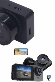 Resim Clevora DVR Araç İçi Kamera Hareket Algılayabilen 1080P CarPlay Video Kaydedici 