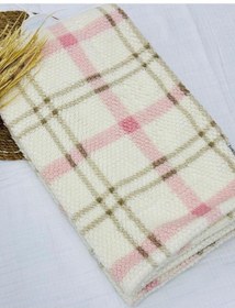 Resim Bebitof Ekose Battaniye Pembe 