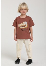 Resim Xo Kids Erkek Çocuk Pantolon 1-4 Yaş 2558 Ekru 