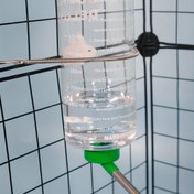 Resim 1000ml 19.99cm Dayanıklı Asılı Tavşan Su Şişesi - Kolay Erişim, Hidrasyon Ve Konfor İçin Kolay Temizlenebilir Plastik 