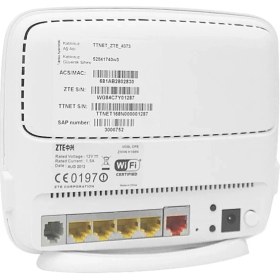 Resim Zte H168N Vdsl+ Adsl2 4 Port Kablosuz Modem Router 