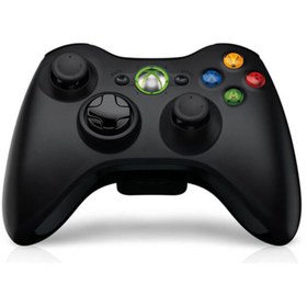 Resim Microsoft Xbox 360 Wireless Kablosuz Oyun Kolu - Siyah 