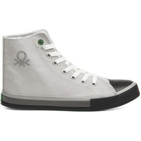 Resim Benetton® | Bn-30192 - 3374 Gri Siyah - Erkek Spor Ayakkabı 
