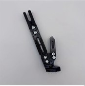 Resim Dream011 Siyah 1 Adet Ayar Lanabilir Cnc Alüminyum Alaşımlı Ağır Hizmet Tipi Motosiklet Yan Sehpası 