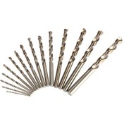 Resim Yuntech01 M35 Kobaltlu Hızlı Çelik 15'li Set: 1.5-10mm Çelik/stahl Boru, Sac/metalle İçin Sert, Sabit Saplı, Pürüzsüz Delme Aracı 