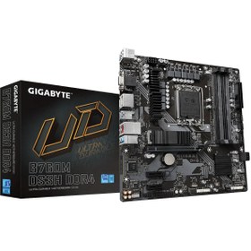 Resim Gigabyte B760M-DS3H-DDR4 Intel B760 Soket 1700 5333MHz mATX Gaming Anakart 