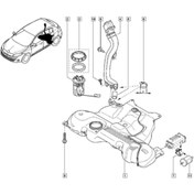 Resim Renault Benzin Filtre Kelepçesi Megane 2 