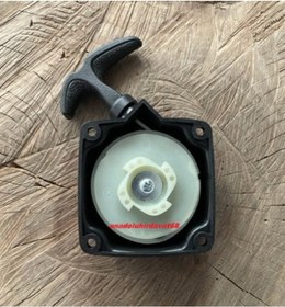 Resim Esc Benzinli Tırpan İp Çekme Çalıştırma Kolu Starter Kapak Seti 1 Kalite 