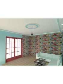 Resim Motifpiyer Lamba Tavan Göbeği-Yuvarlak-19-86cm-Dış Çitalı 