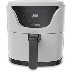 Resim Hot 500 W 5 L Beyaz Dijital Airfryer 