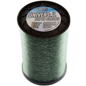 Resim Asso Universal 1000mt Monofilament Misina Yeşil 0.30 Mm 