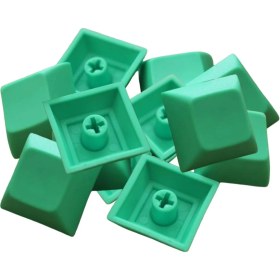 Resim Yeajion 12PIECES Pbt Dsa Boş Anahtarlar Mekanik Klavye Yeşil (Yurt Dışından) 