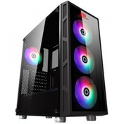 Resim Vk-g2052s Usb 3.0 Atx, Temp.glass Led Rgb Rainbow Fan, Siyah Kasa (psu Yok) 