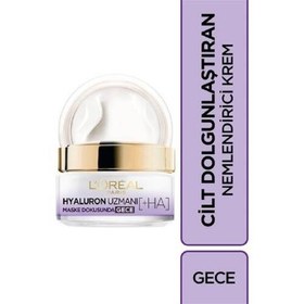Resim L'Oreal Paris Hyaluron Uzmanı Cilt Dolgunlaştıran Nemlendirici Krem 50 ml 