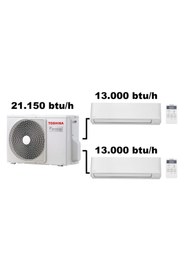 Resim Toshiba Multi Klima 13000 Btu Ve 13000 Btu Iç Üniteli 